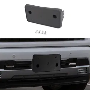 Front License Plate Frame for 2022-2023 Chevy Silverado Truck, Automotive Replacement Body & Bumper Part with Secure Mounting Car Accessory