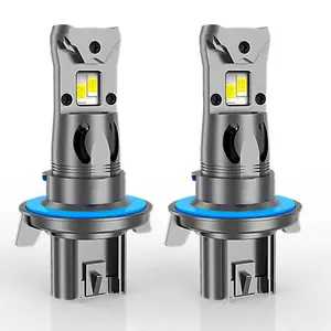 rimthin H13/9008 Fog Light Bulbs, 32,000LM Super Bright 1:1 Mini Size, 6000K Cool White Fog Lights with Cooling Fan, Plug and Play, Pack of 2
