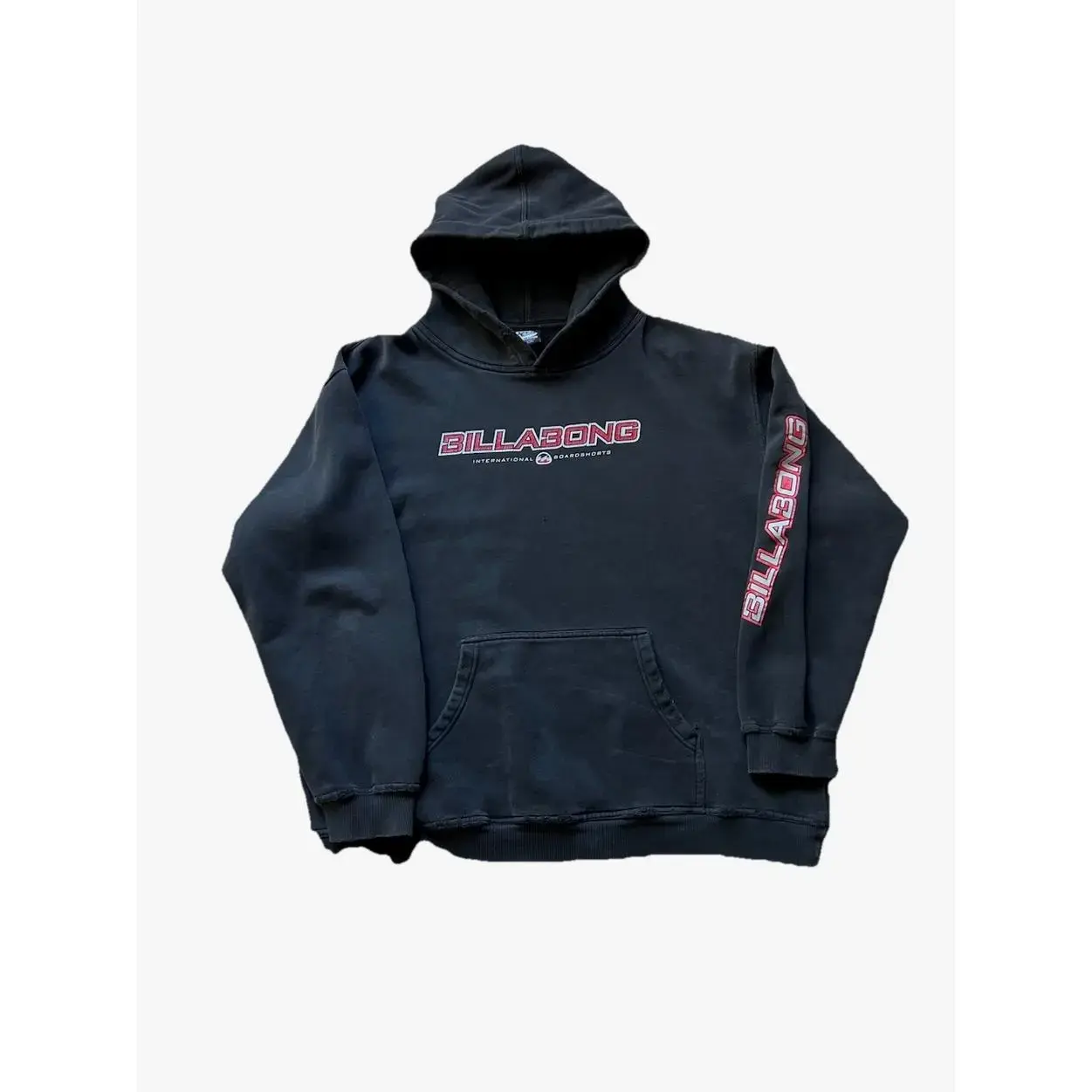 VTG Billabong Black Pullover Hoodie 90s Y2K Surf T-shirt, Casual Shirt for Men, Comfortable & Durable, Best Sellers, Dad Shirt, Fathers Day Gift