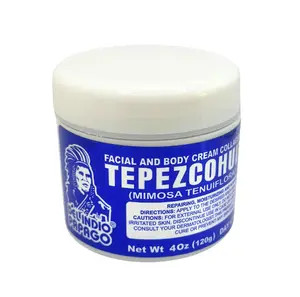Del Indio Papago Tepezcohuite Day Cream 4oz(120g) (Crema de dia) - Comfort Skincare Moisturizers for Skin Repair