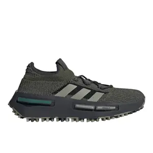 adidas Mens Nmd S1 Lace Up Sneakers Shoes Casual - Green, Grey