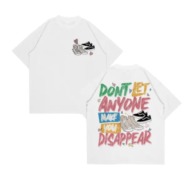 don't let anyone make you disappear Heartstoper Shirt, LGBT Love Unisex TShirt, Sweatshirt Hoodie