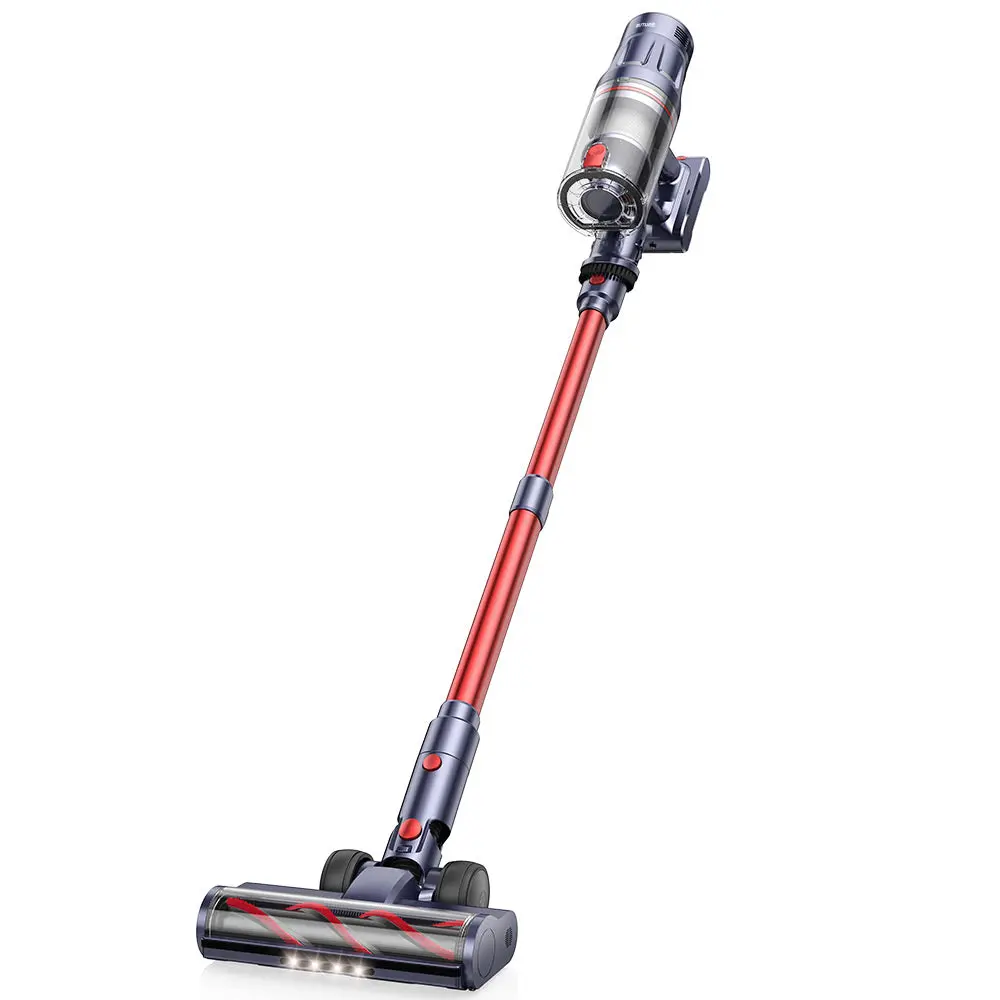 【Hot Sale】Buture BP20 Cordless Vacuum Cleaner - Household Floor Care Appliance with HEPA Filter, High-Power Motor, Vacuum Hose, 8-Cell Lithium-Ion Battery, 60mins Runtime, Self-Standing, Deep-Cleaning Mode, Anti-Dust Mite, Ceiling-Cleaning Capability, Cle