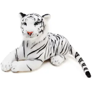 Saphed The White Tiger | 17 Inch Stuffed Animal Plush | By TigerHart Toys
