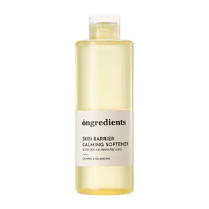 Ongredients Skin Barrier Calming Softener 8.45 fl oz. (250ml) - Hydrating & Soothing Toner with Hyaluronic Acid for Sensitive Skin