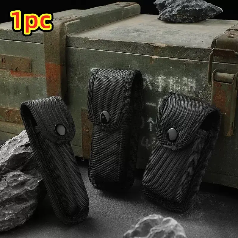1pc Nylon Tool Kit, Waist Pack, Waist Slip Pocket, Knife Storage Bag, Multi-Functional Pliers Tool Organizer, Ideal for Outdoor Camping or Daily Use