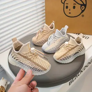 [Breathable Sneakers] Lightweight Breathable Mesh Youngsters' Sneakers |       Non-Slip Soft Sole Casual Shoes for Boys & Girls, Rotating Buckle Closure, Perfect for Outdoor Play, Spring & Fall