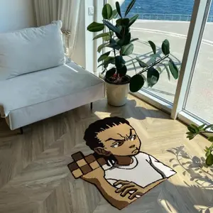 Cool Boy Arm Hug Rug, Soft Comfortable Mat, Non-Slip Wear-Resistant Door Mat, Gaming Room Decor, Style Home Decoration