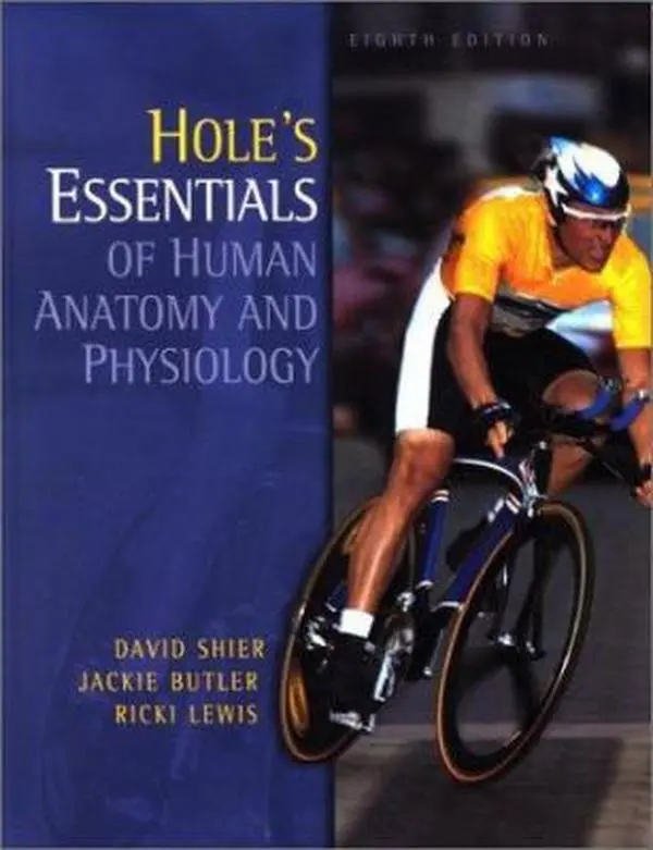 USED Book - Hole's Essentials of Human Anatomy & Physiology by David N. Shier (Hardcover) - english
