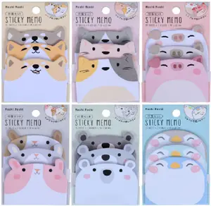 6-Pack Animal-Themed Sticky Notes: 270 Sheets of Fun and Functionality