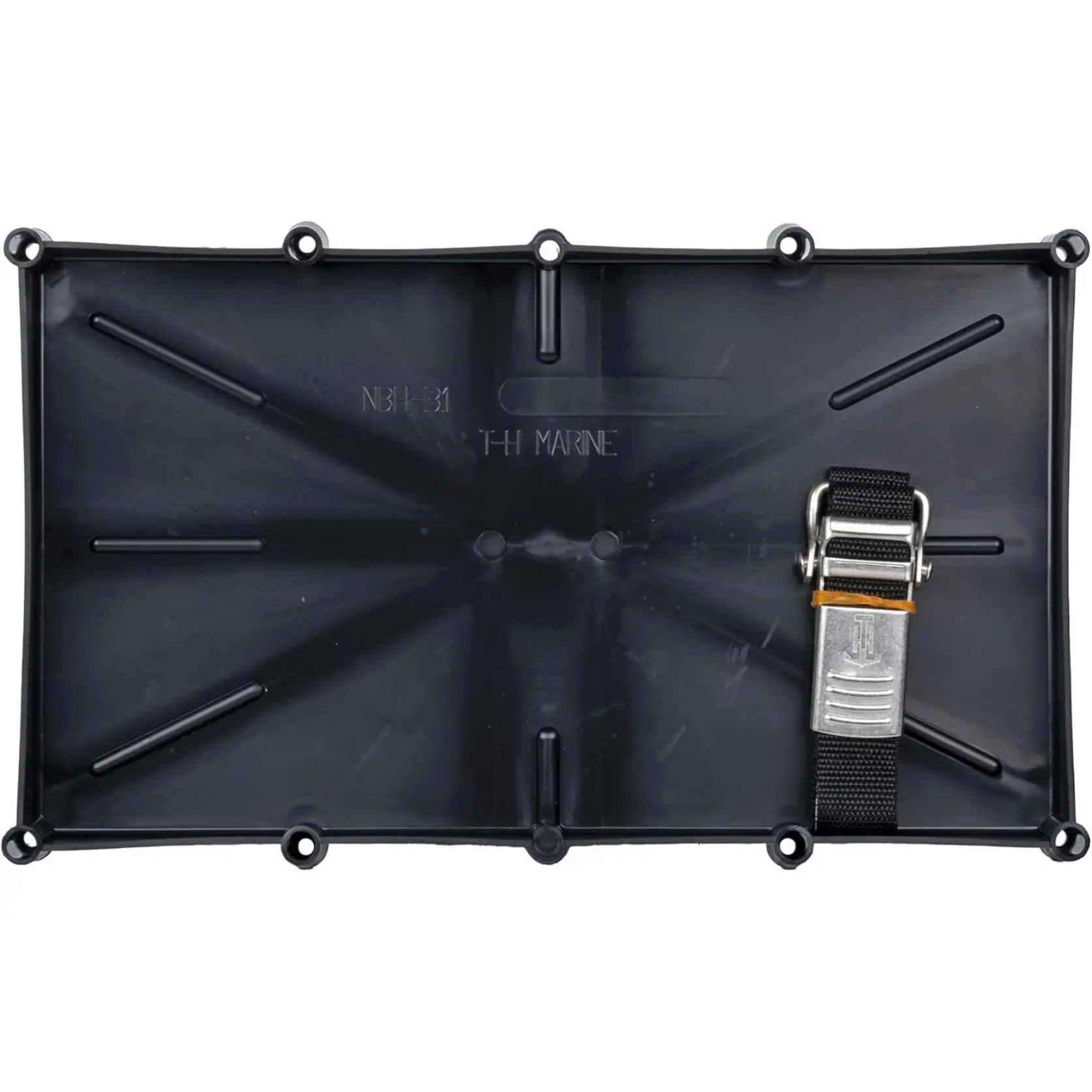 Battery Holder Tray with Stainless Steel Buckle For 31 Series Batteries-Durable Battery Holder with Secure Buckle & Easy Installation, Corrosion Resistant