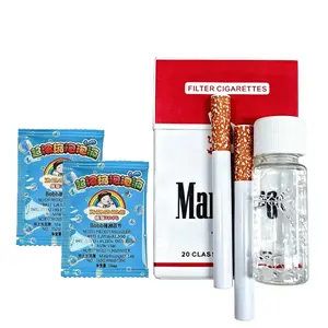 Bubble Cigarette Stress Relief Toy Fake Cigarette Mini Bubble Blower Bubble Sticks Relaxation Birthday Christmas Party Gift for Men Women