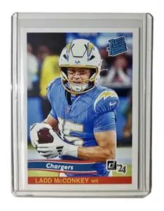 Ladd McConkey Rookie 2024 Panini Rated Rookie Retro NFL #16 Chargers 1 of 890