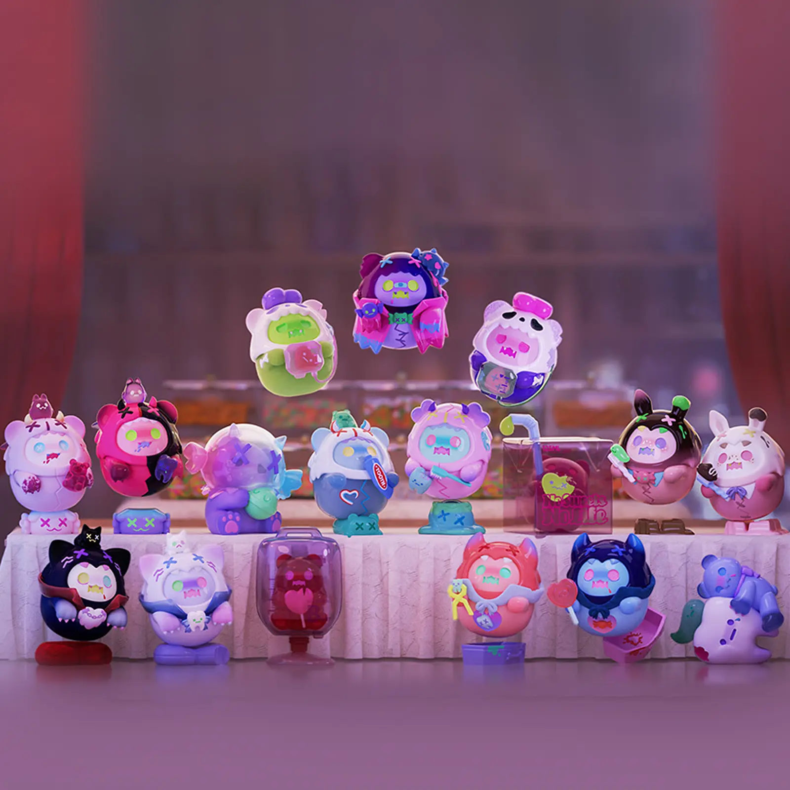 ShinWoo Ghost Bear Vampire Candy Shop Series Blind Box - TikTok Shop