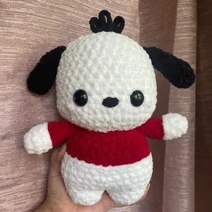 Crochet dog plushie stuff animal Soft Stuffed Figure