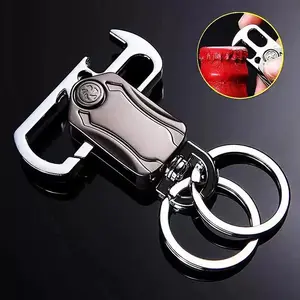 5-in-1 Multifunctional Fidget Spinner Keychain - Car Keychain, Key pendant, Unboxing Knife & Phone Stand, Pressure-sensitive Small Gift, Christmas Gift, Men, Home Use