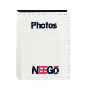 NeeGo | Mini Photo Album for Fujifilm Instax Mini Film Polaroid Snap Instant Camera Photos White 2.1 x 3.4 Compact Organizer for Collectors and Users - Decor