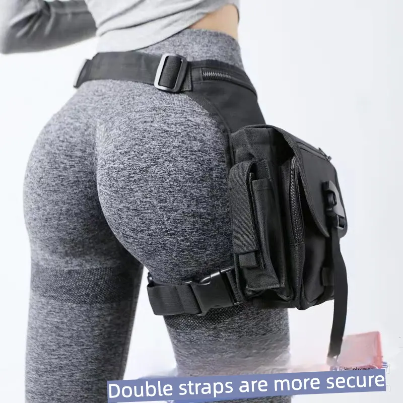 Outdoor cycling equipment bag, Lu Ya fishing leg bag, tactical storage bag, safety exploration rescue waist bag Hiking Trekking Rucksack Multi Compartment Backpack