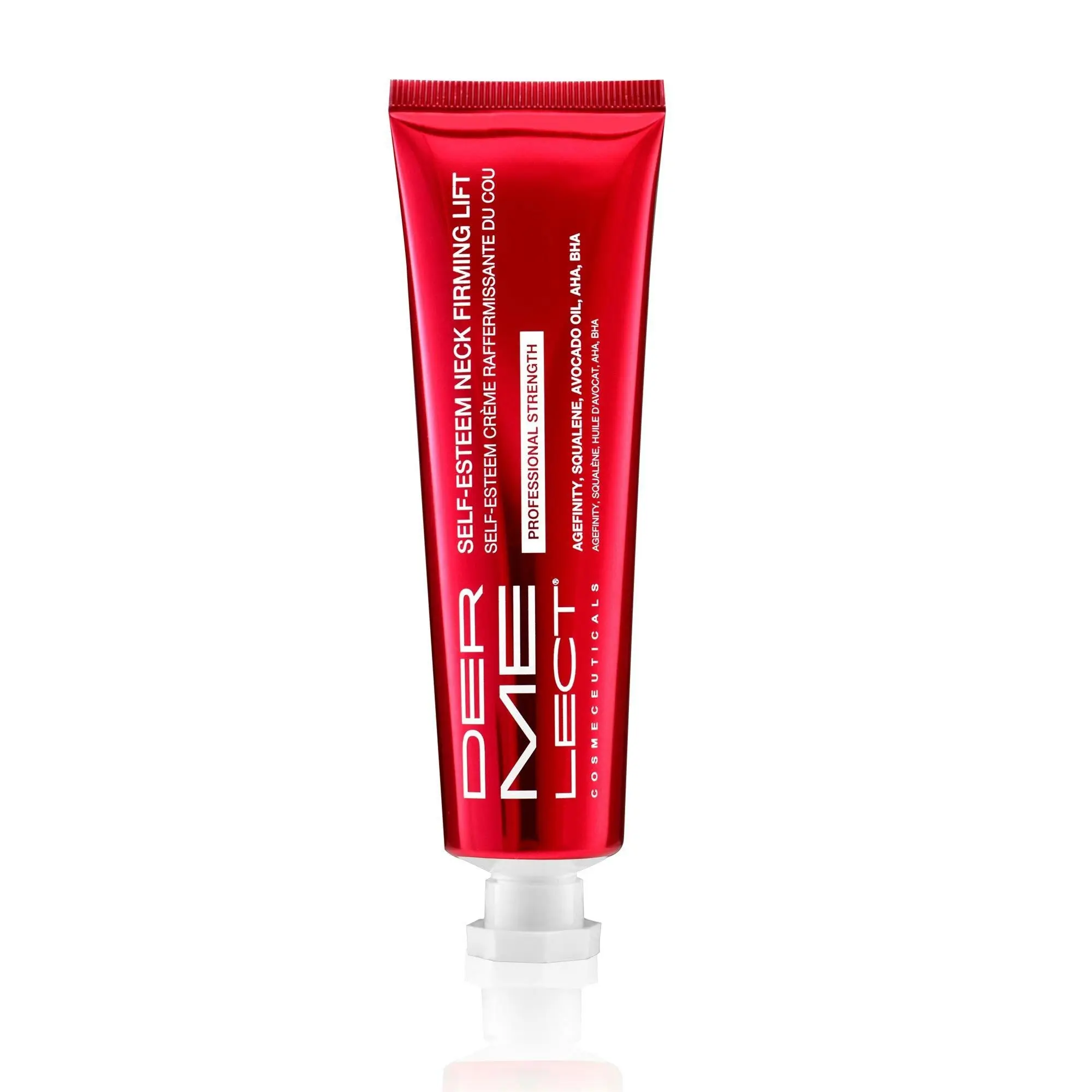 Dermelect Self-Esteem Neck Firming Lift Professional - Anti Aging Cream with Squalene, Green Tea, Hydrating Firming Treatment for Sagging Skin 2 oz Body Care Daily