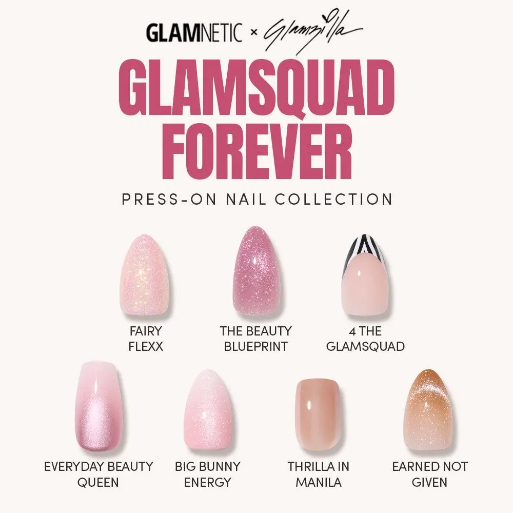 GLAMNETIC X GLAMZILLA: GLAMSQUAD FOREVER Press On Nail Collection GLAMNETIC X GLAMZILLA: GLAMSQUAD FOREVER Press On Nail Collection