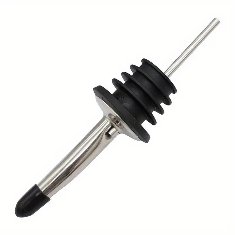 Wine Pourer, Barware, 2 Counts Stainless Steel Bottle Spout, Olive Oil Liquor Bottle Pourer Spout, Pour Spouts For Liquor Bottles, Wine Bottle Pourer for Restaurants Coffee Shops and Pubs, Liquor Bottle Pourers