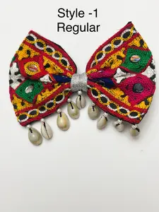 Kinjal Hair Clips for Garba and Navratri