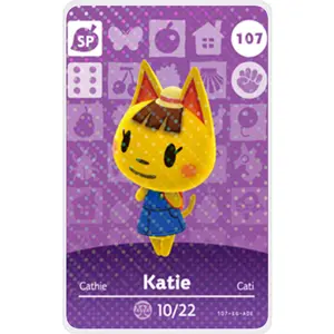 Katie - Villager NFC Card for Animal Crossing New Horizons Amiibo
