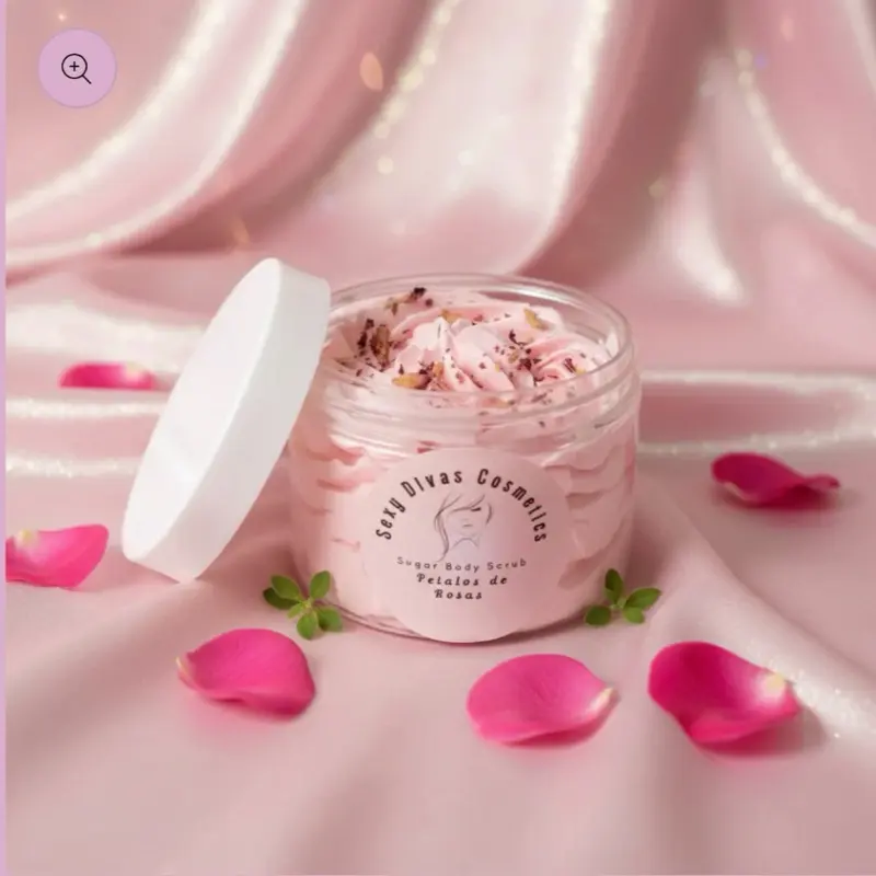 Rosas de petalos SugarBody scrubs para exfloriar tu cuerpo y quitar todas las celulas muertas