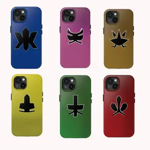 Power Rangers Samurai Tough Phone Case – Shockproof Dual-Layer Protective Cover Suitable for iPhone 17-11 Pro Max/Plus and  Samsung Galaxy S23-25