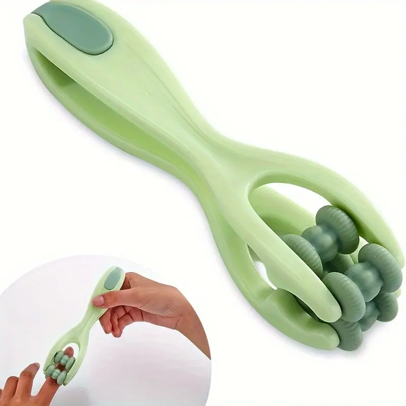 2pcs Silicone Massage Roller for Hands, Palm & Wrist - Relief Roller Ideal for, Carpal Tunnel, and Trigger Point - Comfortable Finger Massager with Soft Silicone Rollers, Massage Tools for Hand Massage