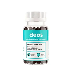 Body Deodorizer Natural Effective Fresh Underarms & Private Area Supplement 30 Capsules Per Bottle with Natural Ingredients Body Deodorizer Natural Effective Fresh Underarms & Private Area Supplement 30 Capsules Per Bottle with Natural Ingredients