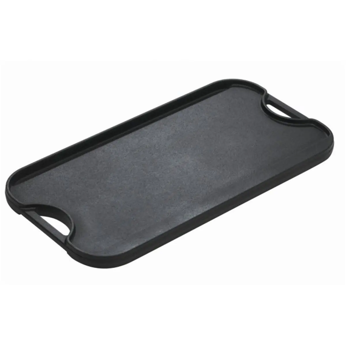 212 MAIN Lodge Logic Pro Grid Iron Griddle LPGI3, Double Burner Grill, Tabletop Kitchen Electric Griddle