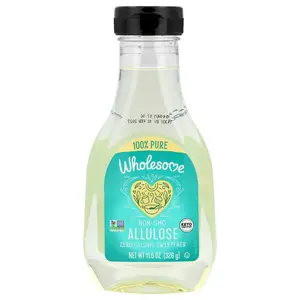 Wholesome Sweeteners Allulose, Zero Calorie Liquid Sweetener, 11.5 oz (326 g)