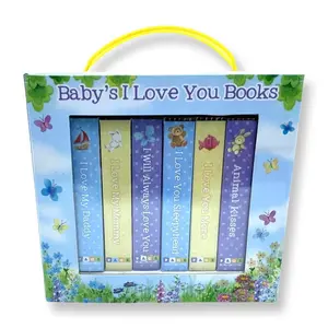 Love-Themed Early Reading Picture Books for Infants, Children's Learning Books