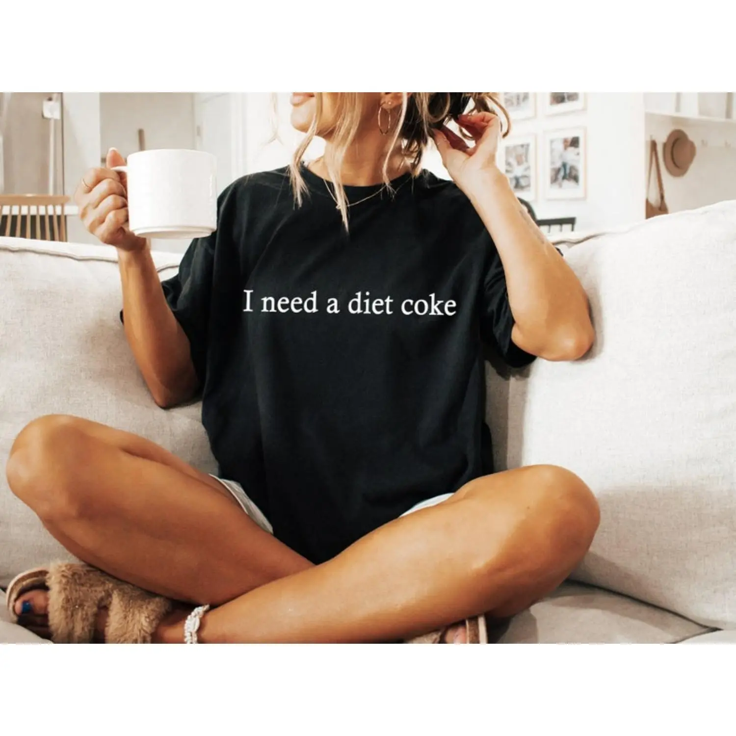 I Need A Diet Coke Shirt, Diet Coke Bottles, Gift for Diet Coke Lover, Soda Gift Crewneck, Funny Gift Sweatshirt Soda Lover, Funny Coke