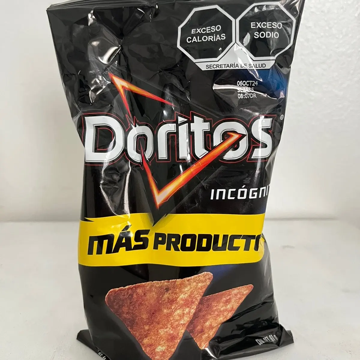 6 pack of Dorito incógnita 61g