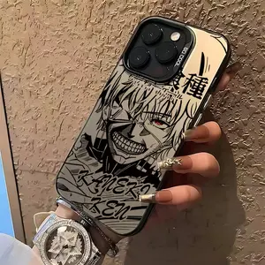 Anime cool Tokyo Ghoul Phone Case Suitable for iPhone 17 16e 16 15 14 13 12 11 Mini Pro Max Air X XR XSMAX 8 7 Plus Anti Fall Protective Matte Back Cover Casing