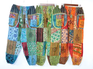 Bohemian  Patchwork Pants handmade