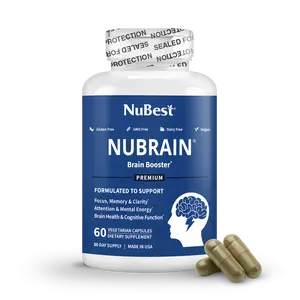 NuBrain | Cognitive Support Supplement With Ginkgo Biloba And Bacopa, Targeted Memory Retention And Mental Clarity Capsules