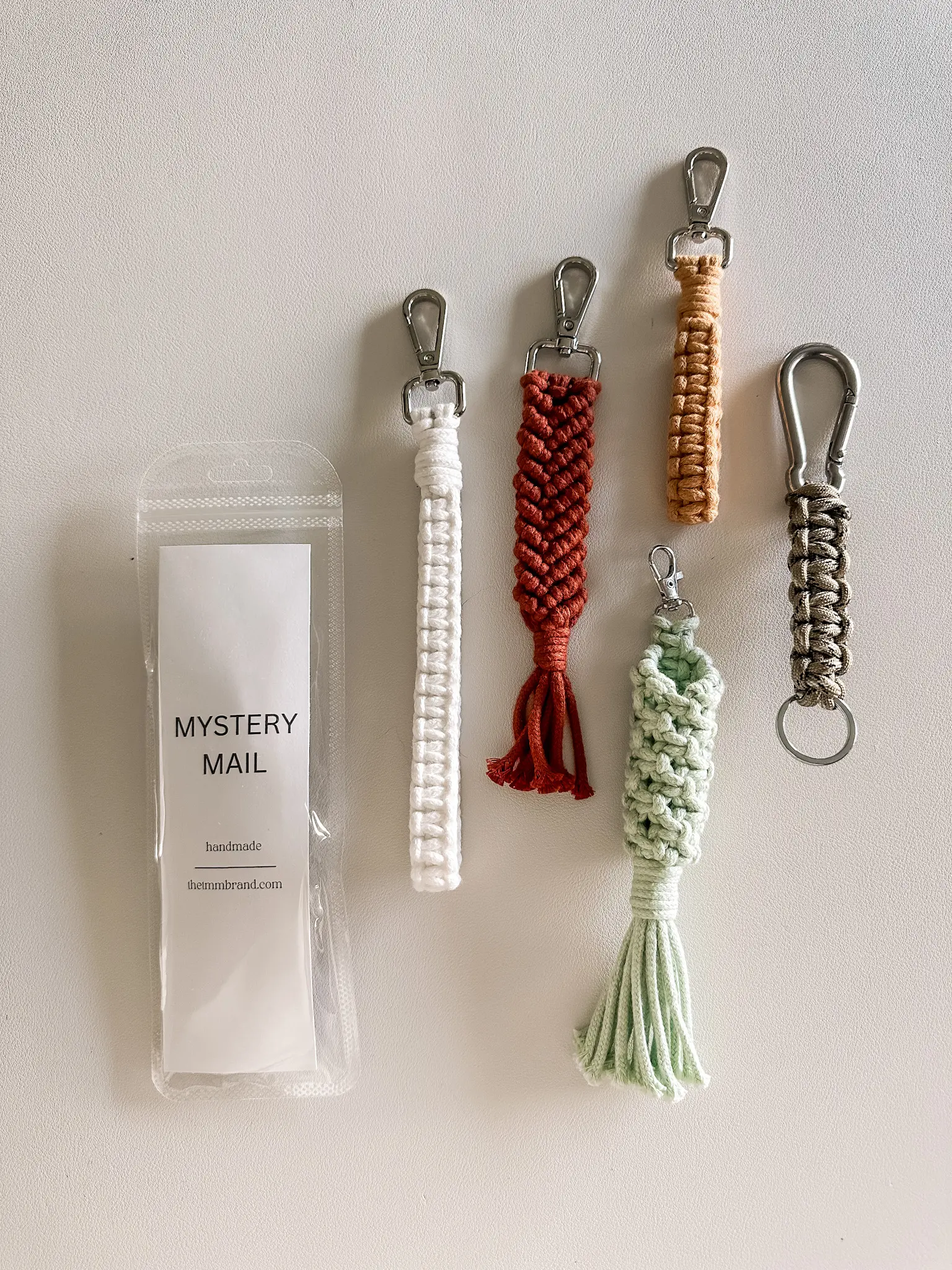 Mystery Mail Handmade Keychain Stainless Steel Keychain Limited Edition Accessory