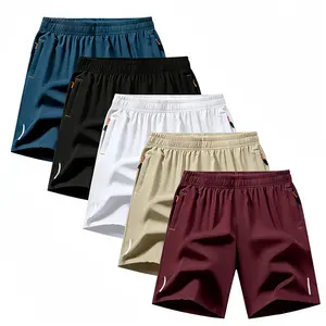 Men’s lightweight casual  featuring an elastic waistband and adjustable drawstring, with practical side pockets, suitable for gym workouts, basketball,and various outdoor activities. One pack contains 5 items—an excellent choice run shor short outfit sale