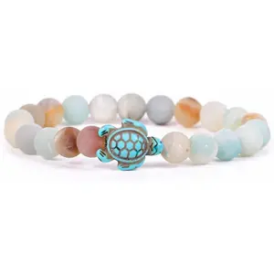 Sea Turtle  Bracelet - Track a Real Sea Turtle's  - Supports  Conservation - Elastic -  Interactive Mobile App Map - Unisex  Conservation