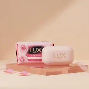 Lux Soft Touch Silk Essence & Rose Water Soap Bar 5.2 Ounce Pack of 1 Mild Gentle Fragrant Soothing Skin Care
