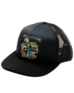 Brixton Men's X Willie Nelson On The Road Again Ball Cap - 11305-Bkblk