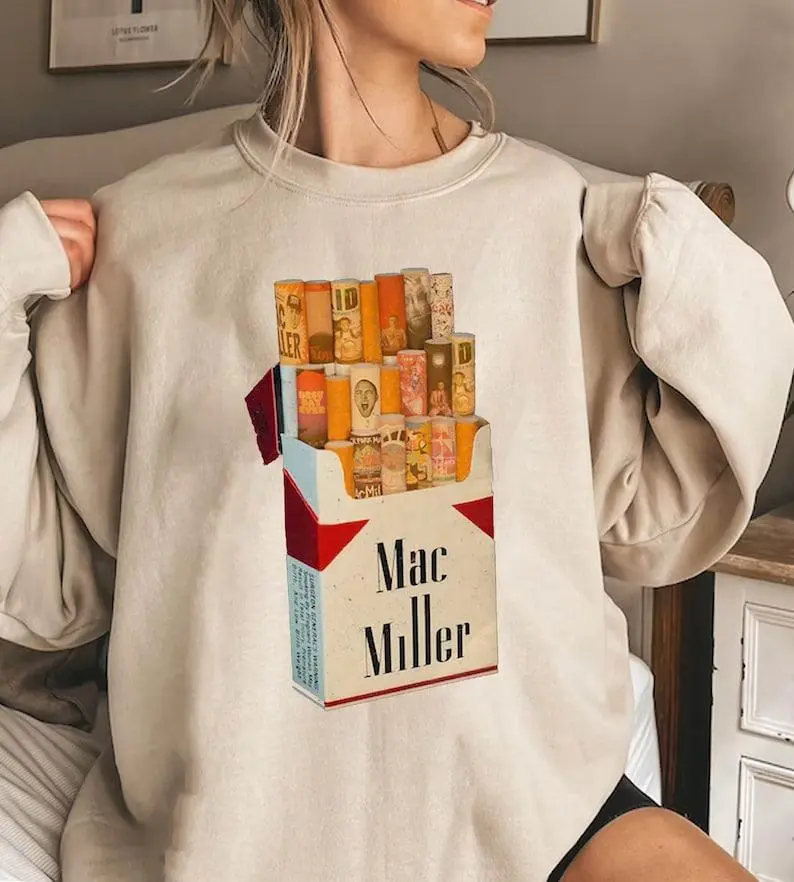 Vintage Mac Millers Sweatshirt Mac Millers Pack Of Cigare