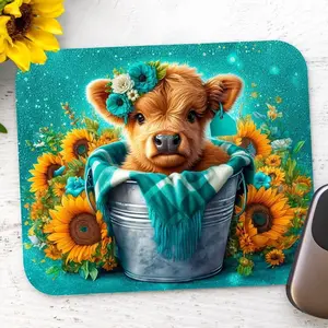 Highland cow mouse pad Highland cow mouse pad