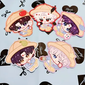 Love and Deep Space Qstyle Fanart Sticker Sylus Zayne Xavier Rafayel Caleb 6cm Stickers