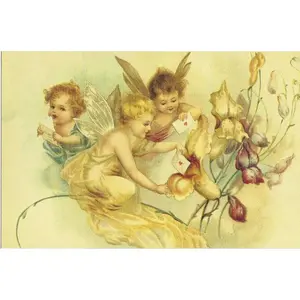 Valentine Postcard - Delivery Cheubs