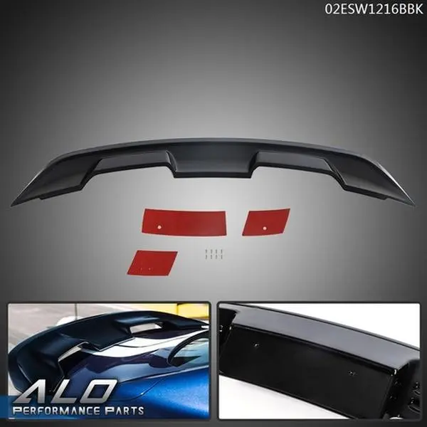 Rear Trunk Spoiler Tail Wing Fit For 15-21 Ford Mustang Coupe GT500 Style