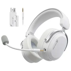 ATTACK SHARK L30PRO Wireless Gaming Headset, Gaming Headphones,7.1 Surround Sound, 50mm Drivers,20ms Low Latency,Detachable Noise-Canceling Microphone, Aluminum Alloy Frame,Quad-Mode Connectivity